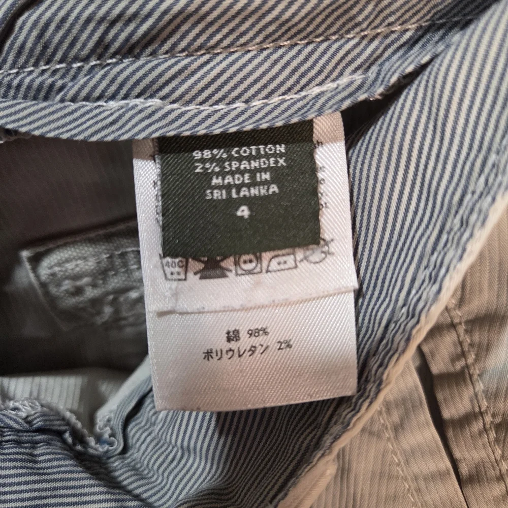 Eddie Bauer Khaki Denim Mini Skirt Size 4 - Picture 6 of 9